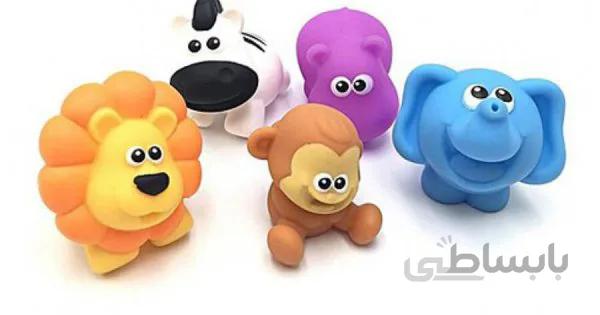 اسباب بازی حمام وین فان Winfun مدل حیوانات وحشی جنگل