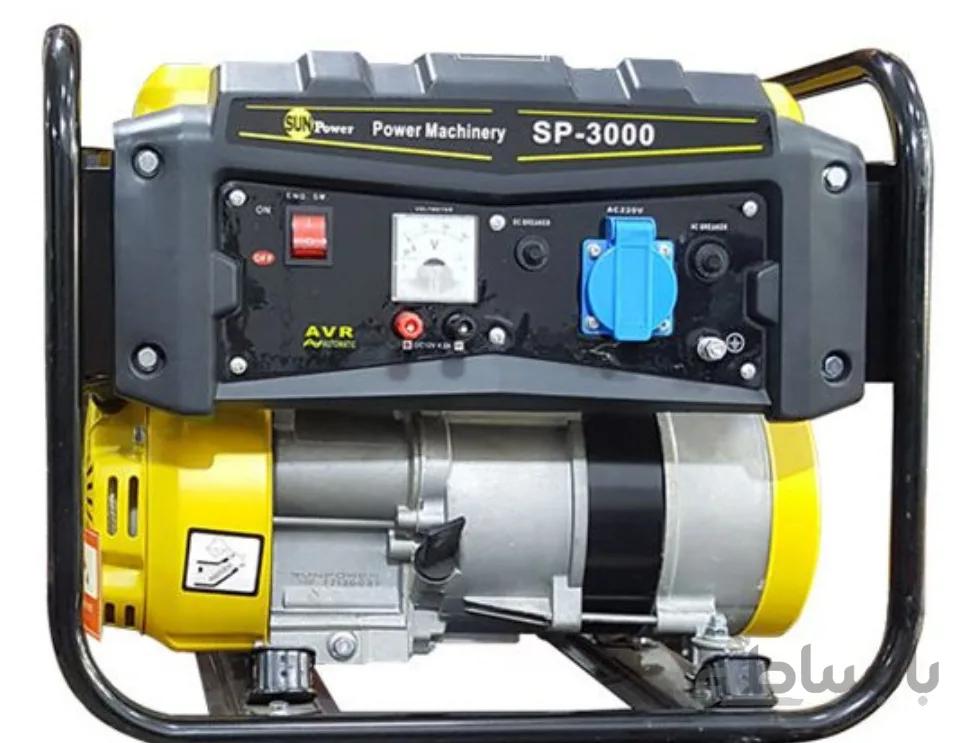 موتوربرق بنزینی سانپاور مدل sp-3000 ا Sunpower sp3000