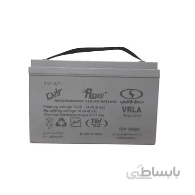 باتری 100 آمپرساعت، 12 ولت صبا باتری نوع GEL