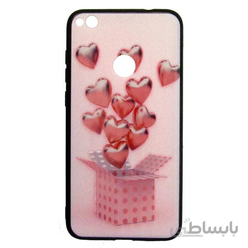 قاب فانتزی برجسته دخترانه طرح قلب هواوی Huawei P8 Lite 2017