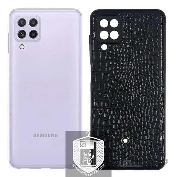 قاب سامسونگ A22(4G)/ M22/ M32(4G) طرح چرمی کد SA526