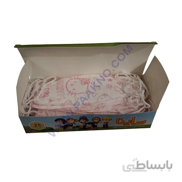ماسک کودک 3D بسته 25 عددی