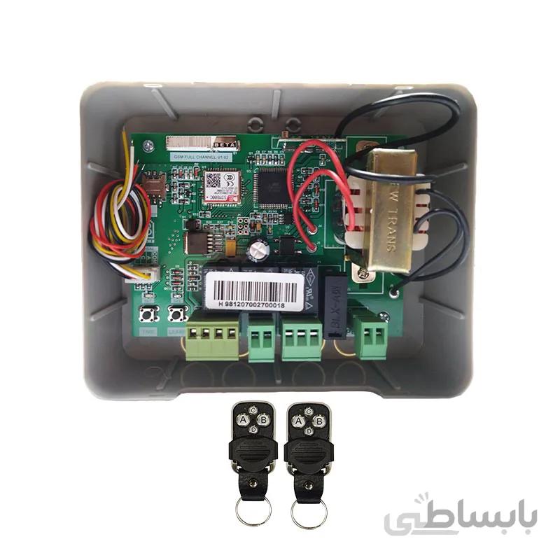 مدار فرمان کرکره توبلار سیم کارتی بتا مدل فول کانال ا Beta GSM Board - Model Tubular Full Channel Board