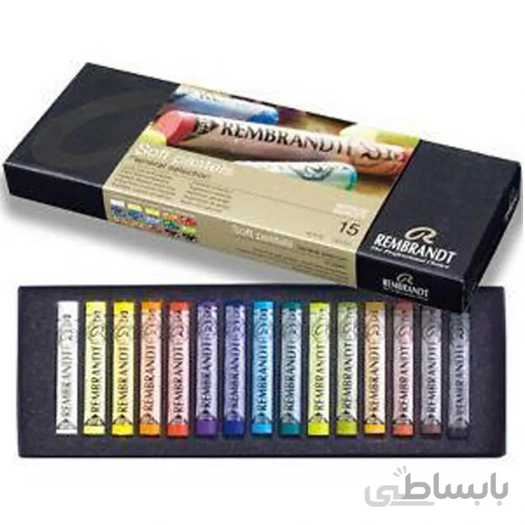 پاستل گچی رامبراند ۱۵ رنگ