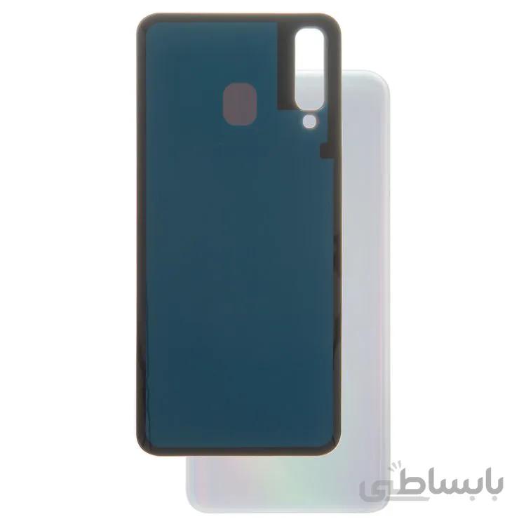 درب پشت گوشی A50 سامسونگ سفید Back Door SAMSUNG A50 WHITE