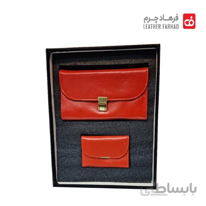 ست کادویی چرم طبیعی تبریز