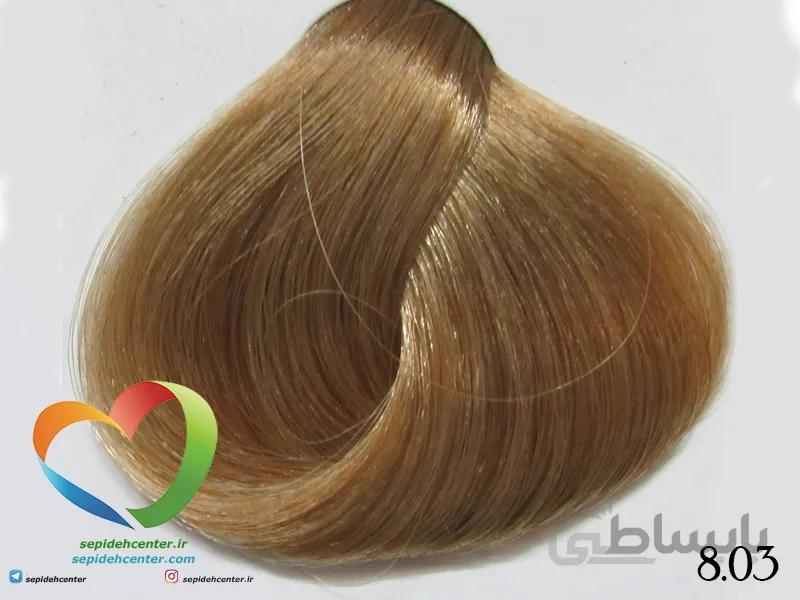 رنگ مو اپتیما مدل Attive Naturale شماره 8.3 رنگ بلوند طلایی روشن