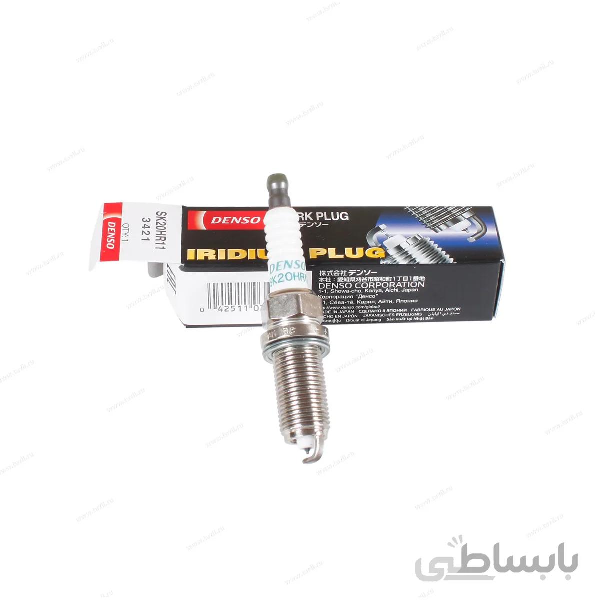 شمع سوزنی ایریدیوم پایه بلند Denso ژاپن 3421 SK20HR11 ا SK20HR11