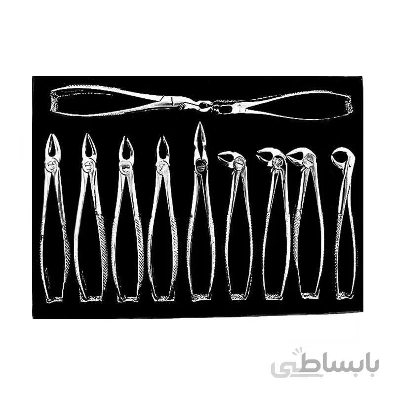 ست فورسپس 11 عددی دنتال دیوایس