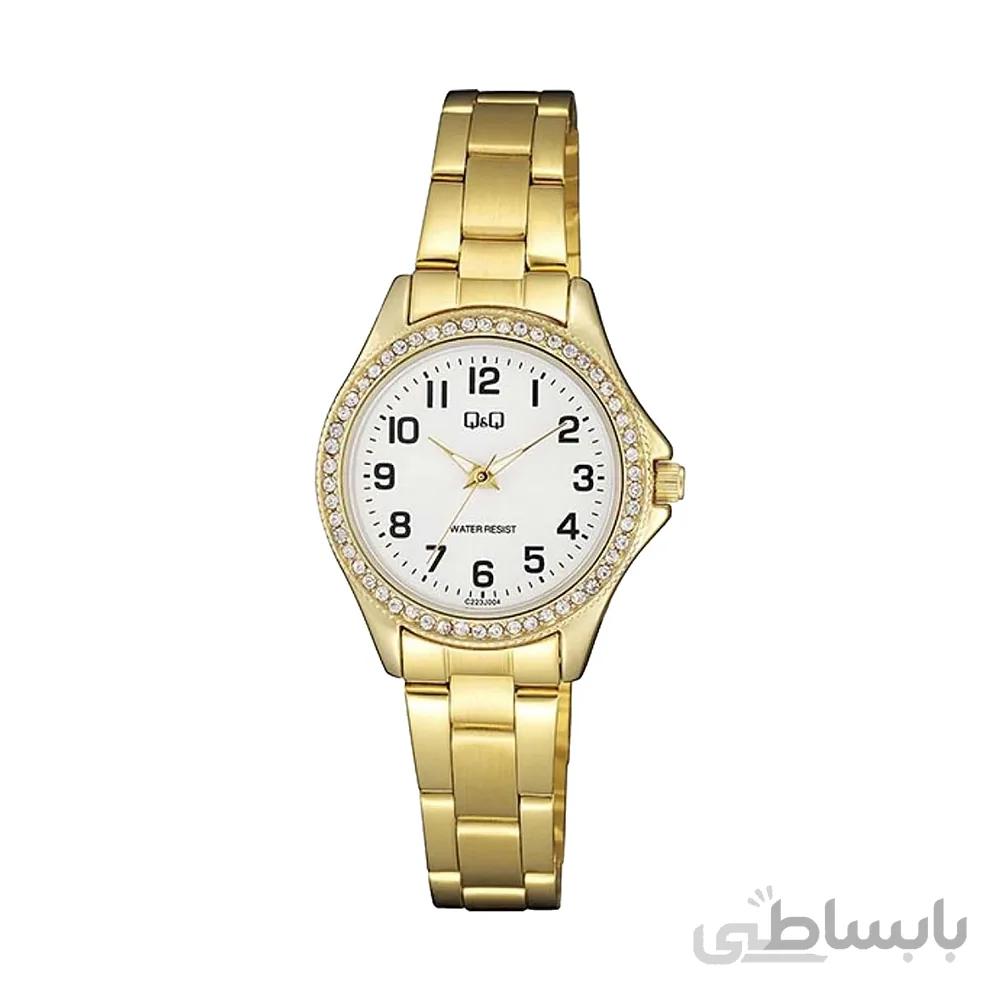 ساعت مچی زنانه کیو اند کیوQ&Q C223J004Y ا ساعت مچی زنانه کیو اند کیوQ&Q C223J004Y