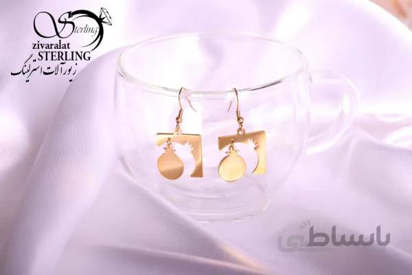 گوشواره استیل کد 180718