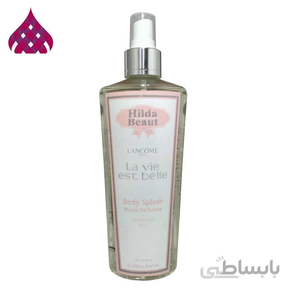 بادی اسپلش هیلدا بیوت مدل LA VIE EST BELLE LANCOME حجم 250 میلی لیتر