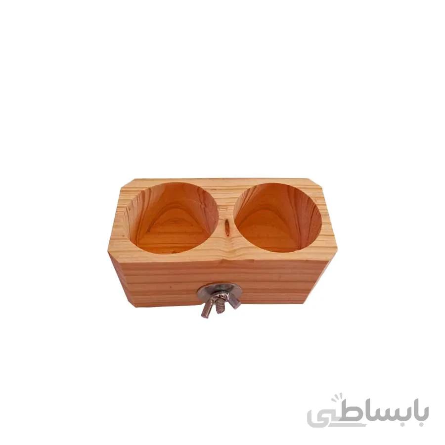 دانخوری پرندگان ۸ضلعی دوقلو