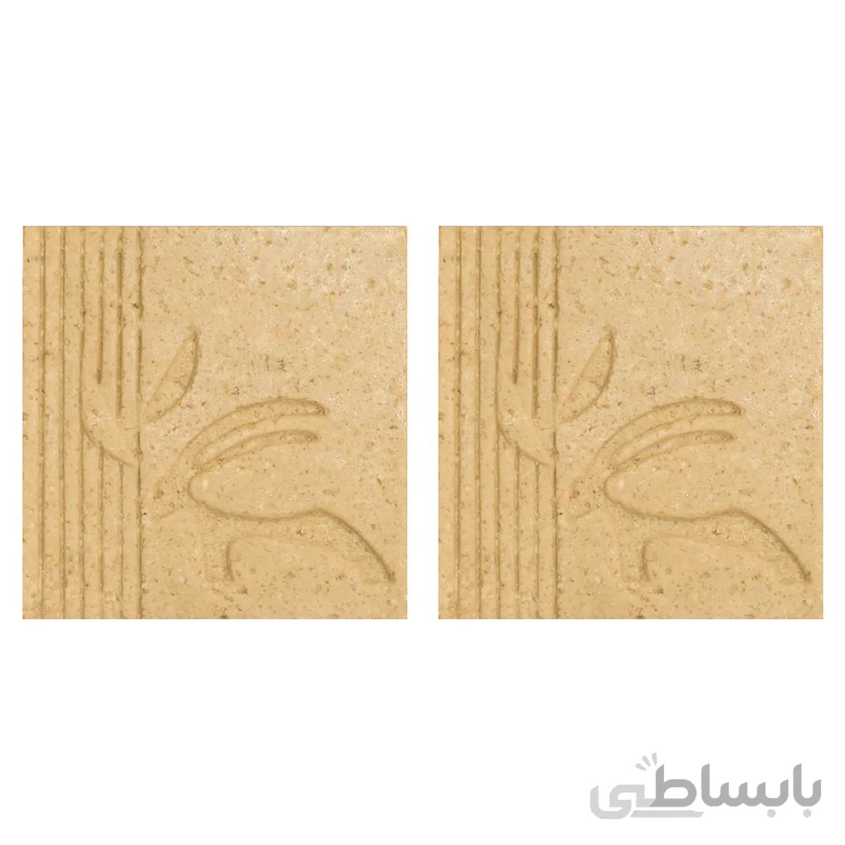 دیوارپوش تندیس و پیکره شهریار مدل امای کد W1010 11 بسته 2 عددی