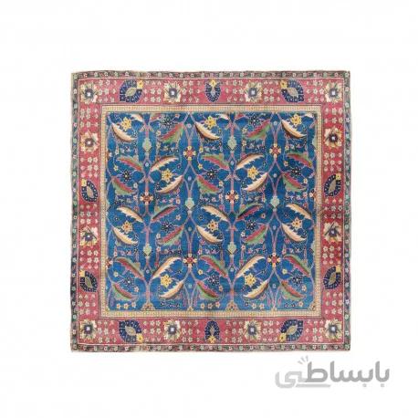 پوشت (دستمال جیب) فرش سرمه ای برگ