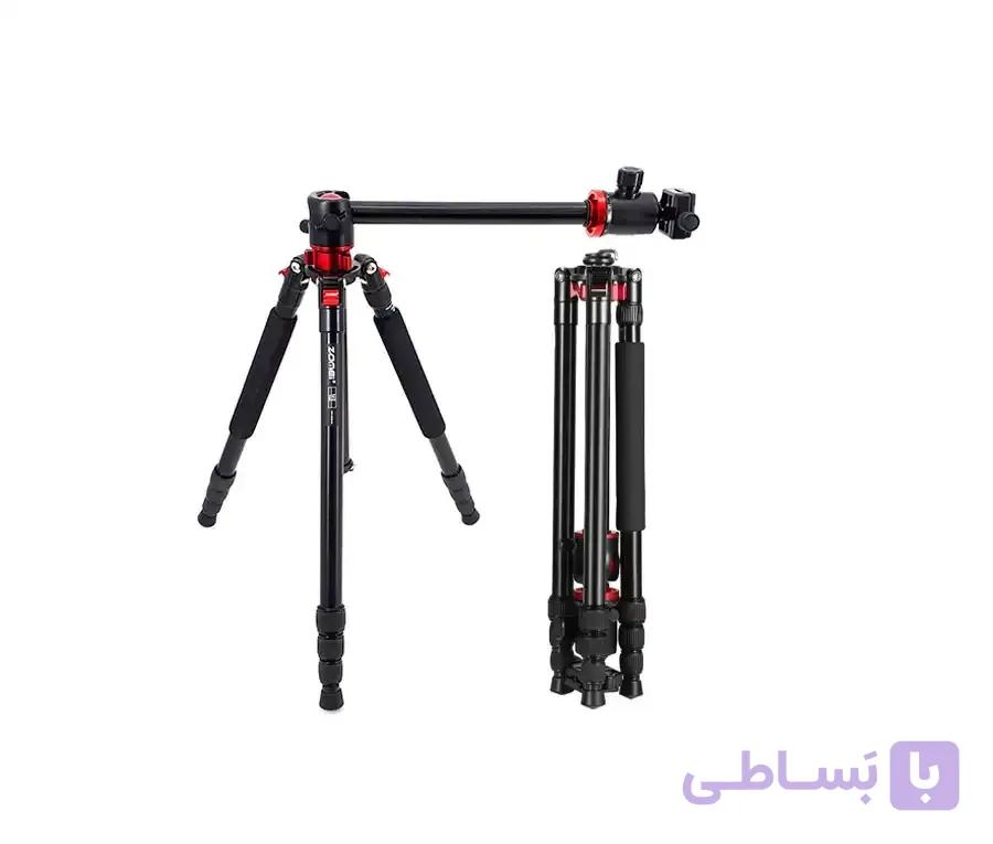 سه پایه دوربین عکاسی مونوپاد دار زومی Zomei M8 با قابلیت T شو