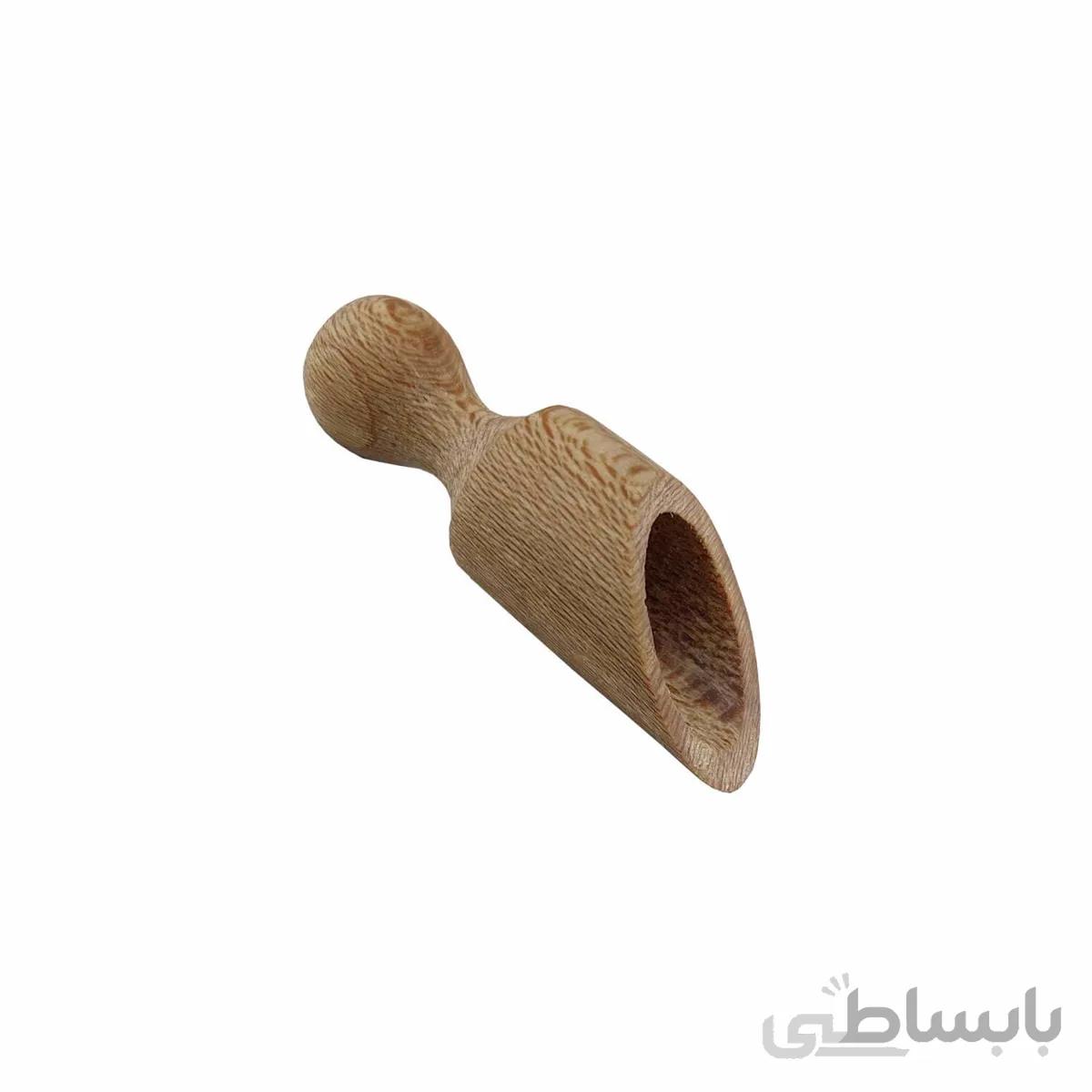 پیمانه ادویه چوبی مدل سرتاس