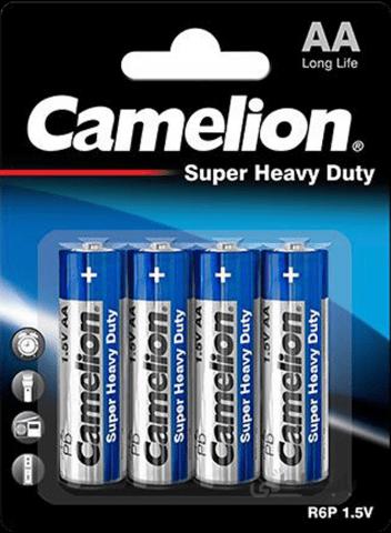 باتری قلمی Camelion مدل SUPERHEAVY DUTY R6P-BP4B