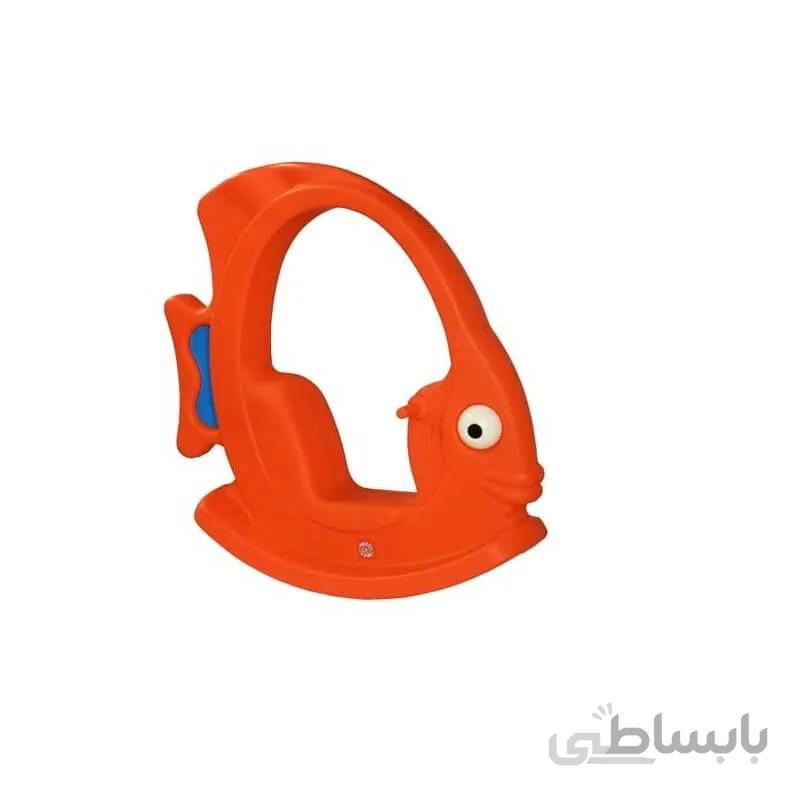 راکر ماهی با سقف رنگ نارنجی