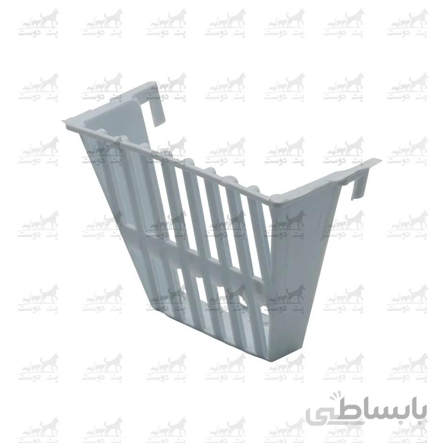 علوفه بند جوندگان قابل اتصال به بنده قفس کد3534 ا Hay holder for rodent