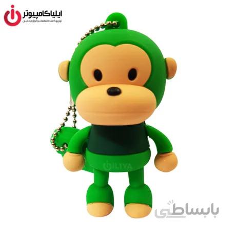 فلش مموری فانتزی کینگ فست مدل MO-20 طرح میمون ظرفیت 32 گیگابایت