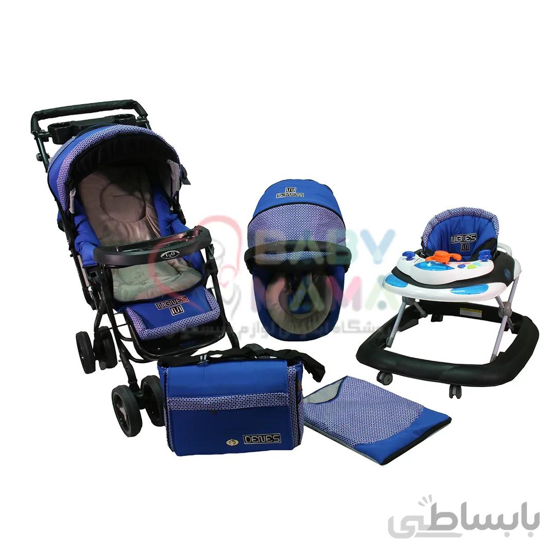 ست ۴ تیکه کالسکه دلیجان مدل دنیس خاویار
