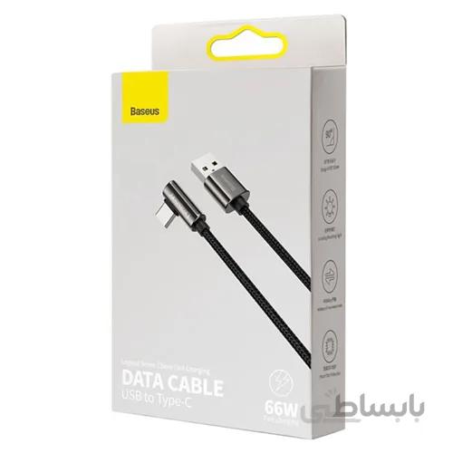 کابل Type C فست شارژ بیسوس Baseus Legend Series USB to Type-C CATCS-B01 طول 1 متر و توان 66 وات