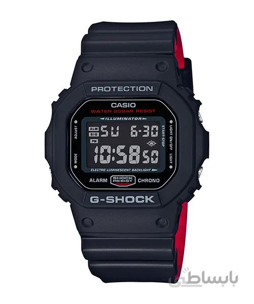 ساعت مچی مردانه کاسیو مجموعه جی شاک مدل DW-5600HR-1D ا DW-5600HR-1D