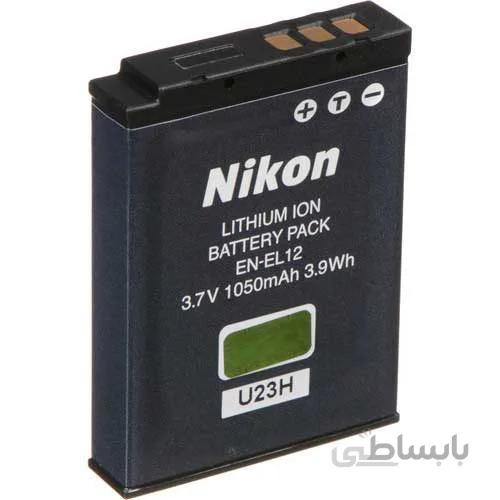 باتری نیکون EN-EL12 طرح اصلی ا Nikon EN-EL12 Rechargeable Lithium-Ion Battery
