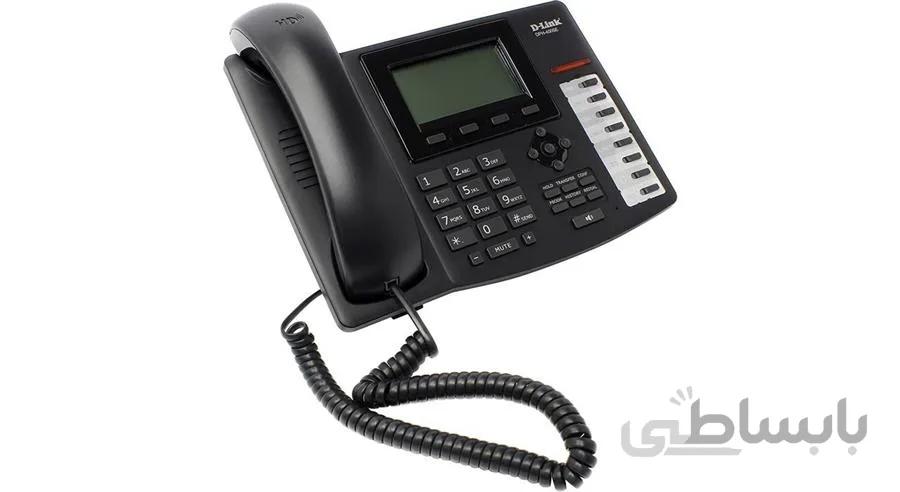 تلفن تحت شبکه دی-لینک مدل DPH-400SE/F4 ا D-Link DPH-400SE/F4 IP Phone