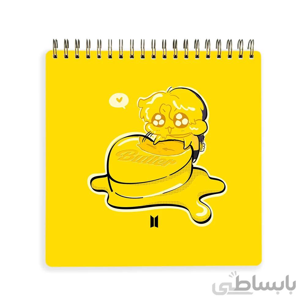 دفترچه يادداشت bts butter کد 10100214