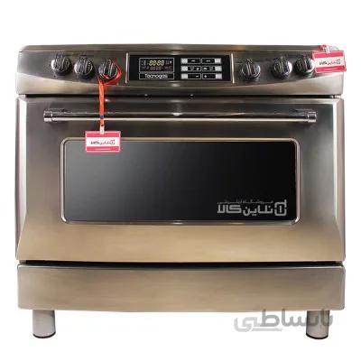 اجاق گاز تاکنوگاز سری میلانو مدل MIL 534L پنج شعله استیل