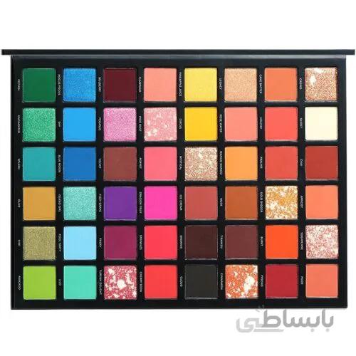 پالت سایه لاروک LAROC انگلیس مدل آرتیستی بوک The Artistry Book | مات و گلیتری ۴۸ رنگ ا LaRoc Pro The Artistry Book 48 Shade Eyeshadow