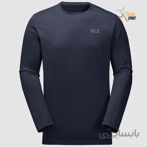 تیشرت مردانه جک ولفسکین ESSENTIAL LONGSLEEVE MEN