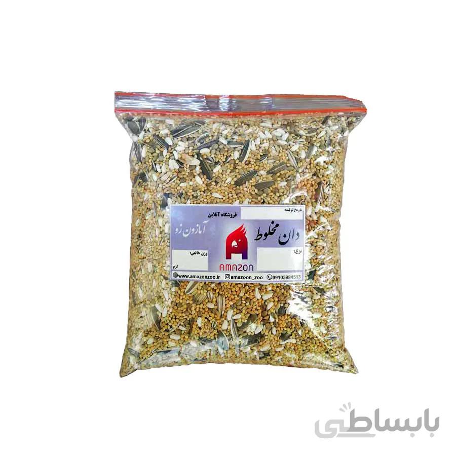 دان مخلوط طوطی + تخمه