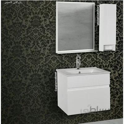 روشویی کابینت دار فلت دیواری 60 سانت ا روشویی کابینت دار فلت دیواری 60 سانت