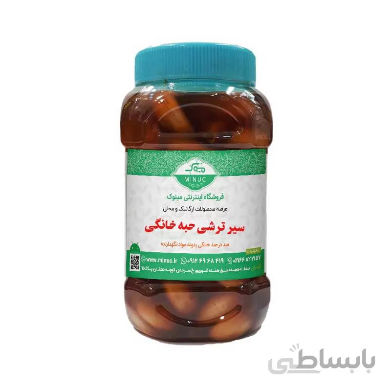 سیر ترشی حبه ای خانگی ۱ کیلویی