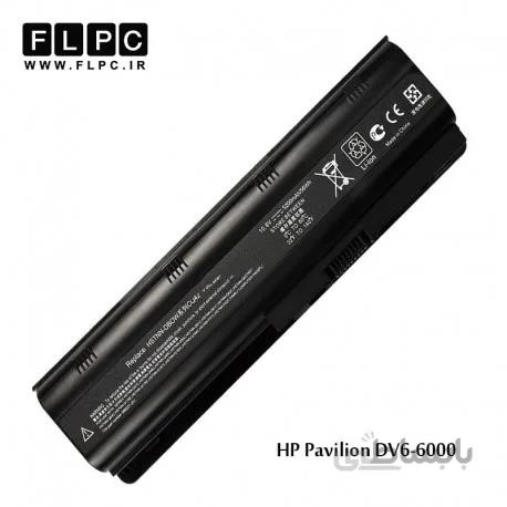 باطری لپ تاپ اچ پی DV6-6000 مشکی 3600 میلی آمپر HP Pavilion DV6-6000 Laptop Battery - 40WH
