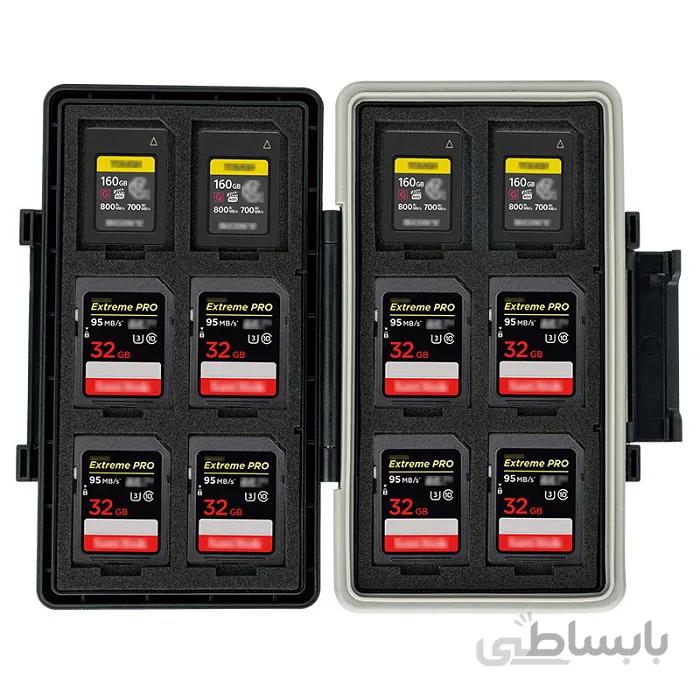 کیف محافظ کارت حافظه جی جی سی مدل JCR-SDCFA24