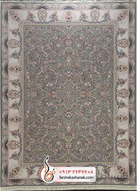 فرش 1200 شانه گل برجسته لوکس طرح ارغوان