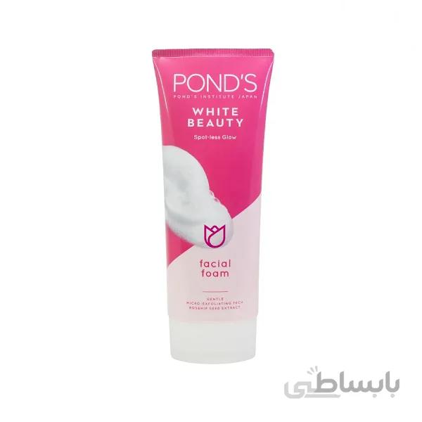 فوم شستشوی صورت پوندز حاوی دانه گل سرخ حجم ۱۰۰ گرم ا Pond’s Face wash foam 100ml
