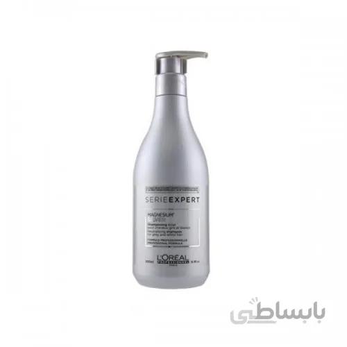 شامپو مو لورآل مدل silver حجم 500 میلی لیتر