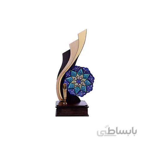 تندیس جا قلمی میناکاری