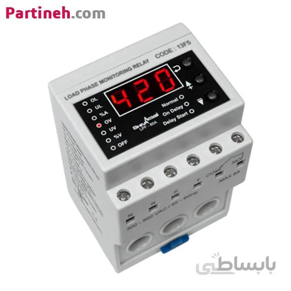 کنترل فاز-بار 1 تا 60 آمپر شیوا امواج (LPF-60A/13F5) ا SHIVA AMVAJ Phase-load control 1 to 60 amps (LPF-60A/13F5)