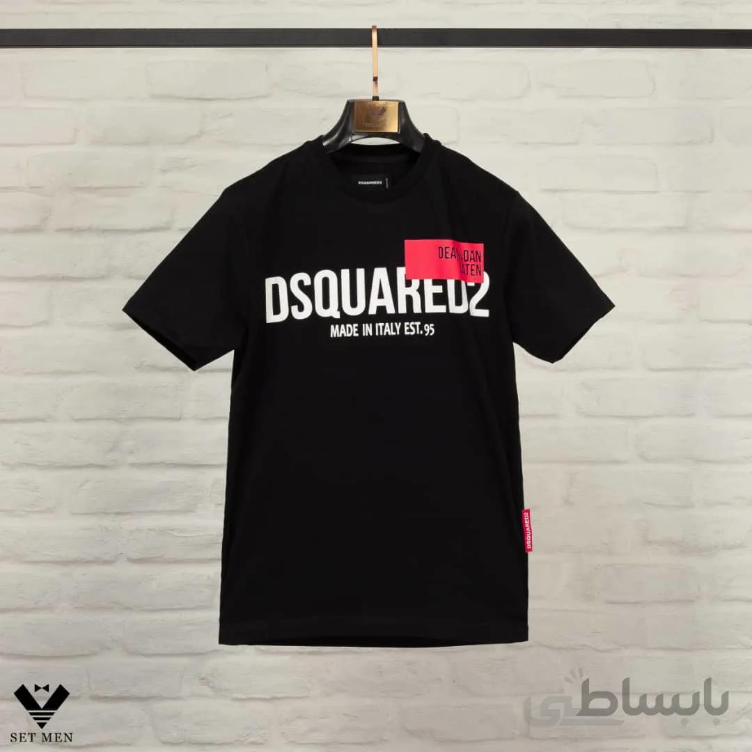 تیشرت یقه گرد tg146 DSQUARED