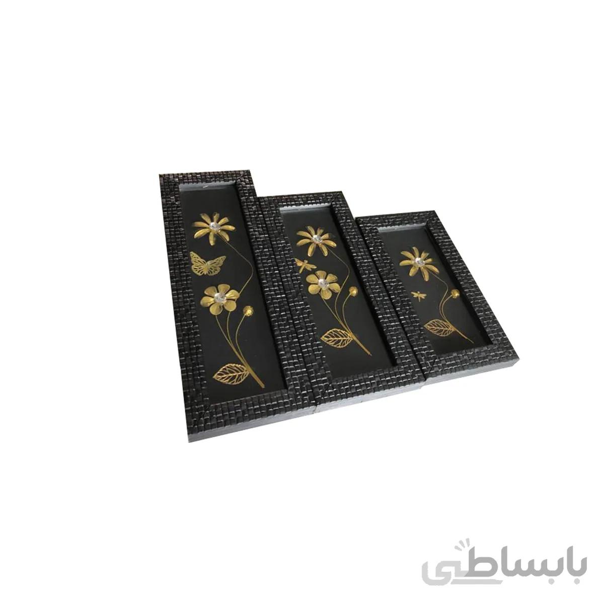 تابلو دکوراتیو 3 عددی مدل 0086258