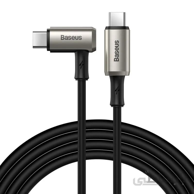 کابل شارژ سریع و انتقال داده تایپ سی به تایپ سی بیسوس Baseus Hammer Type-c PD Cable 1.5M
