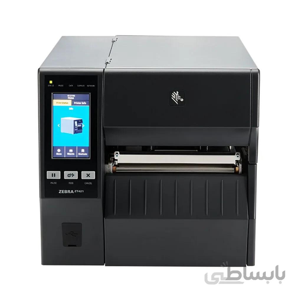 چاپگر لیبل و بارکد صنعتی Zebra ZT421 203dpi