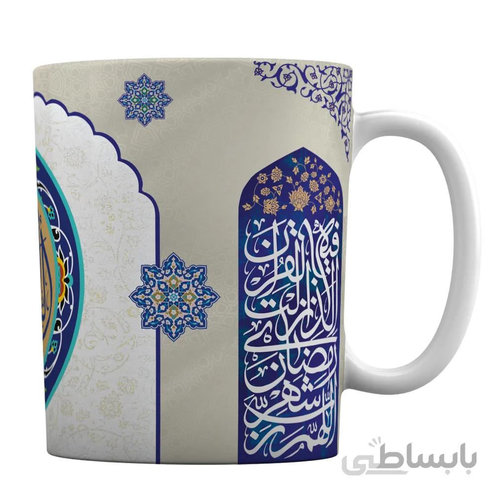 لیوان سرامیکی با طرح « شهر رمضان » کد 1-178