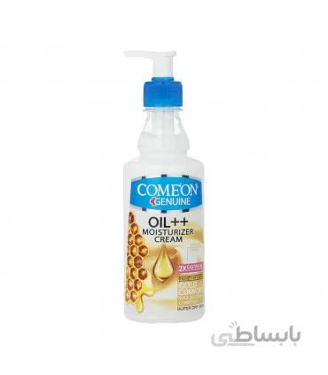 کرم پمپی مرطوب کننده مناسب پوست خیلی خشک مدل OIL++ عسل کامان 400 میل